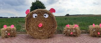 Dożynki gminy Skomlin odbyły się we Wróblewie. „Ktoś, kto przyjeżdża do Wróblewa, mówi, że to nie ten sam Wróblew”